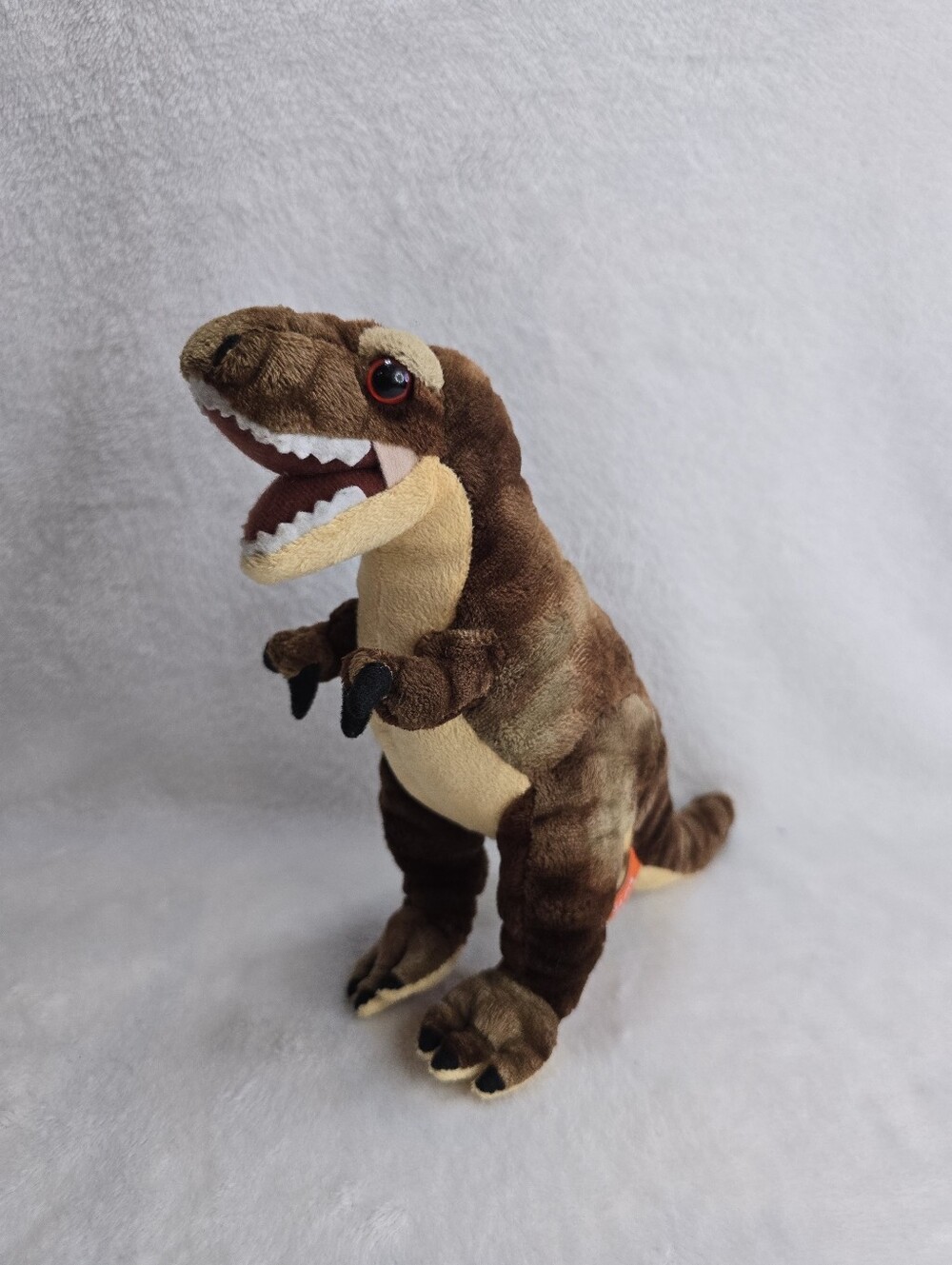 Wild Republic T-Rex Dinosaur Plush Stuffed Animal Toy Brown 8"